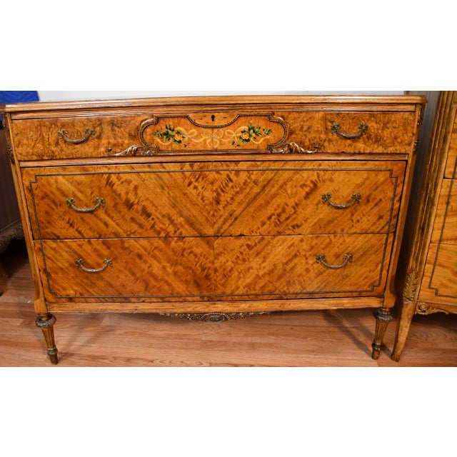 We are pleased to offer this beautiful set of Antique French High dresser & Low dresser by P.Nathan Sons, Inc. New York ,...