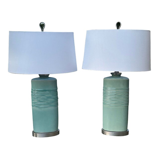 New Uttermost Lamps- a Pair For Sale