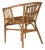 Brown Adriana Rattan Accent Chair - Honey Brown Wash, Set of 2 For Sale - Image 8 of 9