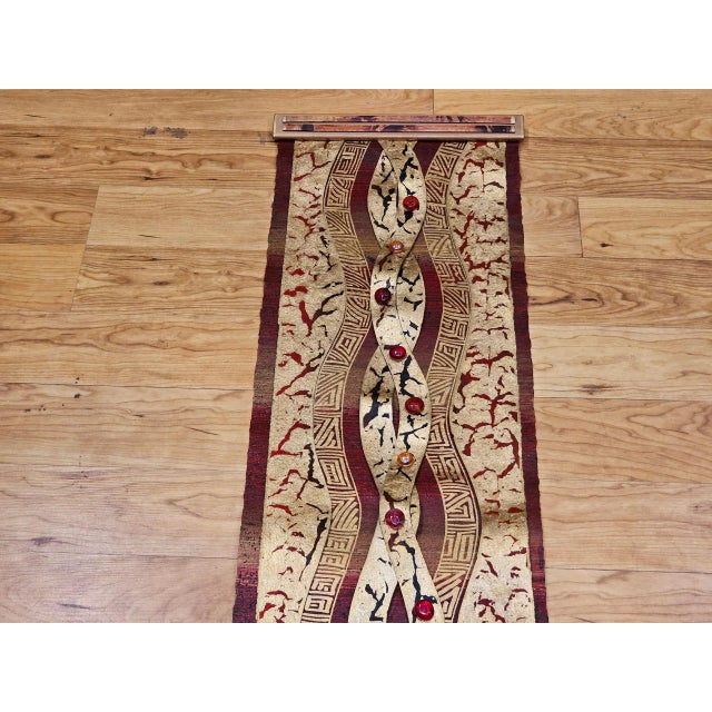 Contemporary Mixed Media Wall Art Pair, 3d Fiber Glass Wood, Usa For Sale - Image 9 of 12