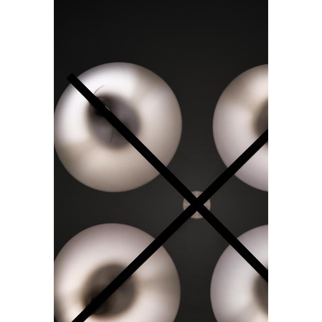Ceiling Lamp with Geometric Frame attributed to Hans-Agne Jakobsson, 1960s For Sale - Image 6 of 8