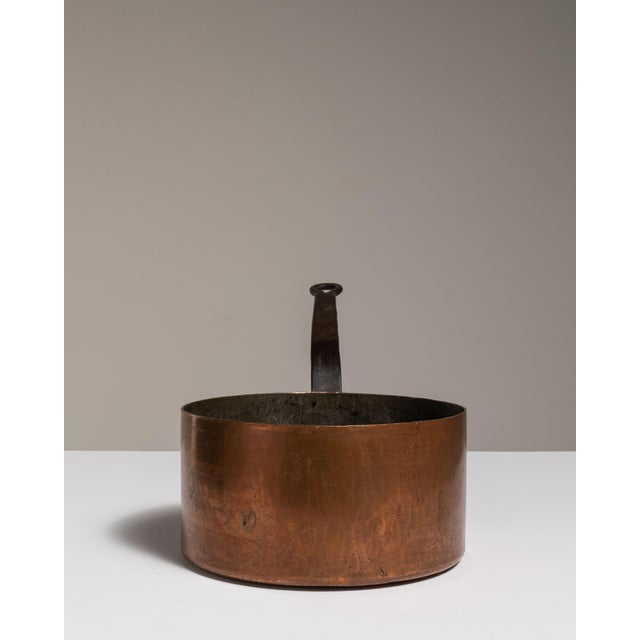 19th Century Belgium Terra Cotta Copper Serving Piece For Sale - Image 14 of 15