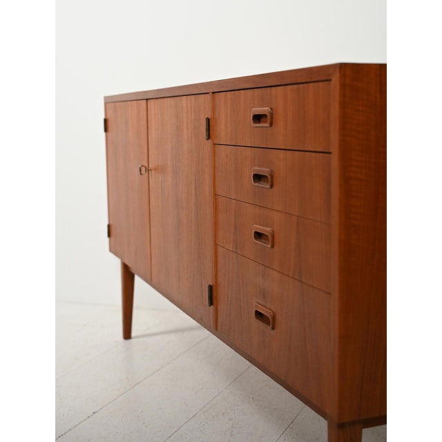 Scandinavian Teak Sideboard, 1960s For Sale - Image 9 of 11
