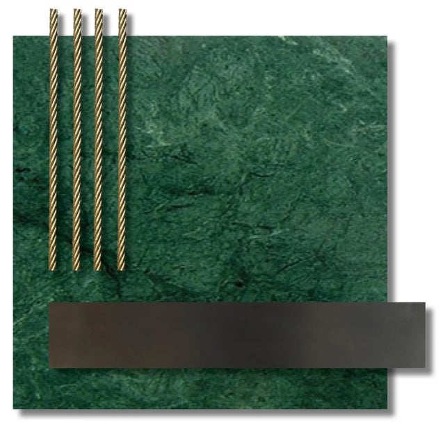 Metal Medium AEGIS 001 Side Table by Ziad Alonaizy For Sale - Image 7 of 10