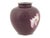 Japanese Cloisonne Enamel Vase Ando Signed Purple Ground Roses For Sale In New York - Image 6 of 7