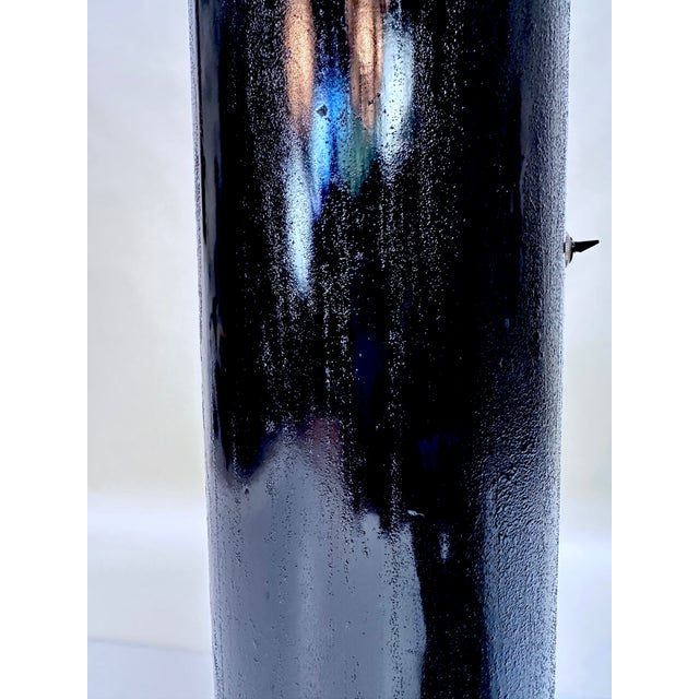 Metal Large Sculptural Floor Lamp, Germany 1980s For Sale - Image 7 of 18