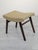 Vintage Pouf in Fabric and Wood, 1960s For Sale - Image 10 of 12