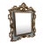French Gilt Bronze Easel Vanity Mirror For Sale