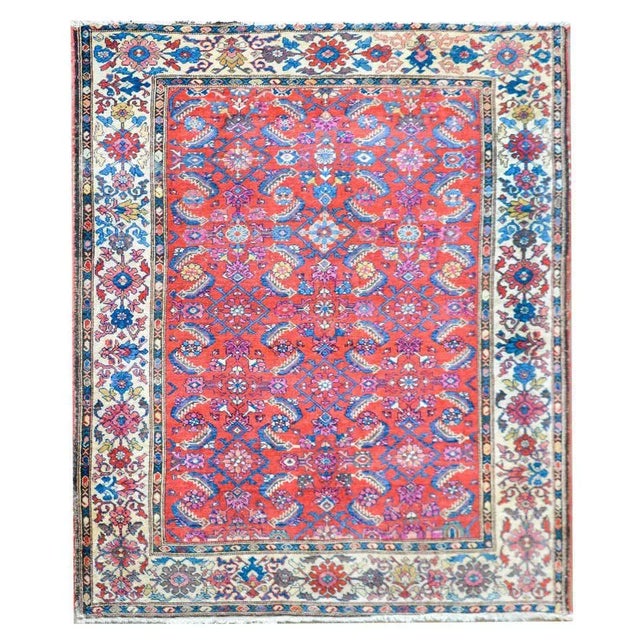 Early 20th Century Persian Malayer Rug For Sale - Image 13 of 13