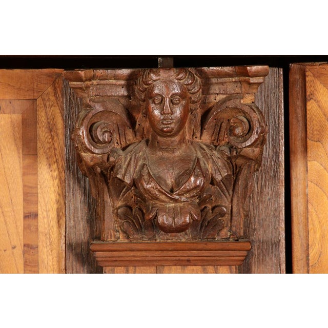 Antique Cabinet in Oak, 1710 For Sale - Image 15 of 18