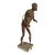 Vintage Rustic Terracotta Studio Study Sculpture of a Standing Male Figure, 9" H For Sale