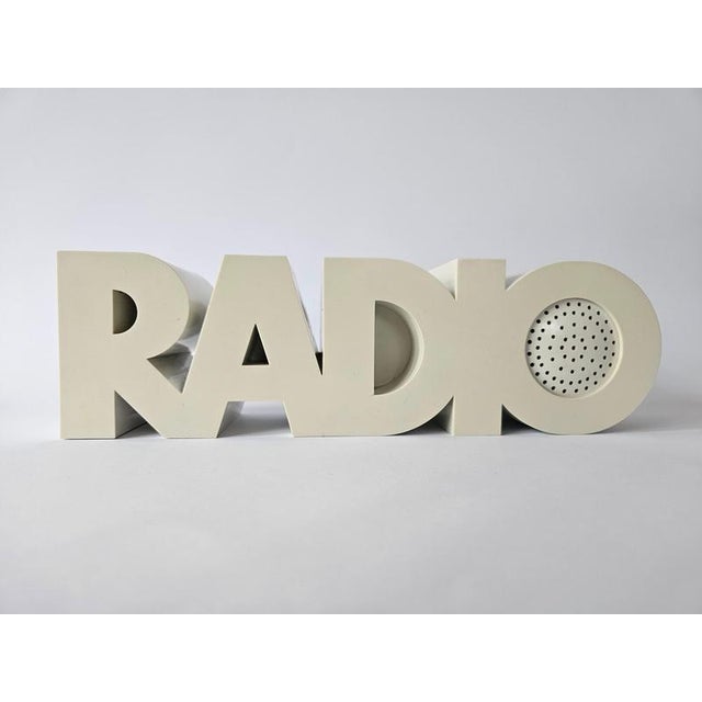 Mid-Century Space Age Desk Radio, Italy, 1970s For Sale - Image 3 of 9