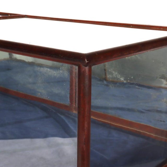1900 - 1909 Lg Antique Chas Bodach Country Store Walnut & Glass Coiunter Top Display C1900 For Sale - Image 5 of 18