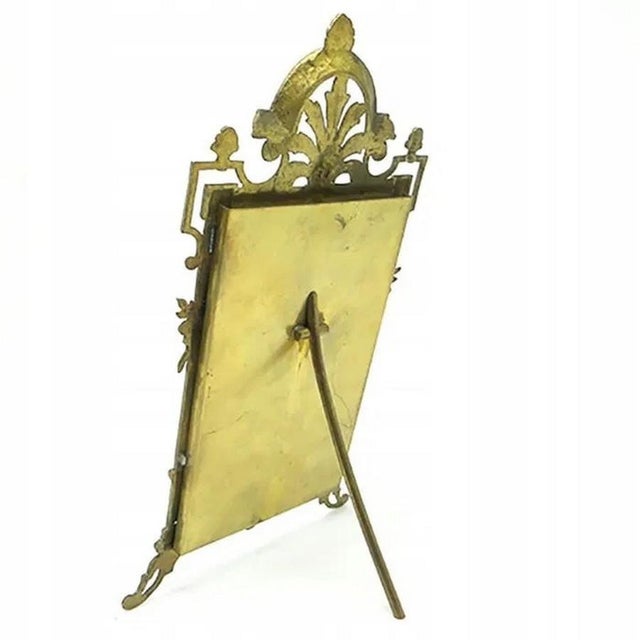 Antique Eclectic Frame with Glass, 1890s For Sale - Image 3 of 10