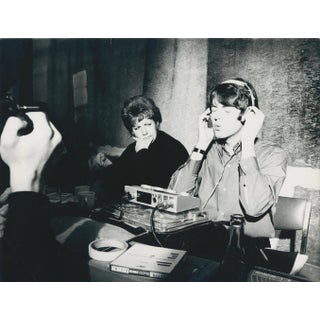 Henry Grossman, Paul McCartney in Studio, Black and White Photoograph, 1970 For Sale