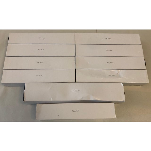 Metal Vera Wang Cutlery and Host and Serving Set in 18/10 Stainless Steel - 47-pcs with 10 boxes For Sale - Image 7 of 8