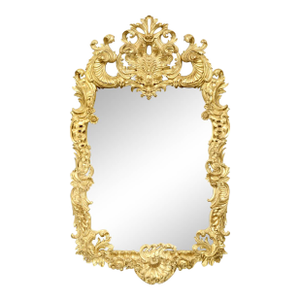 Rococo Carved Giltwood Mirror