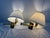 White Brass Reticulating Arm Wall Sconces, Pair For Sale - Image 8 of 8