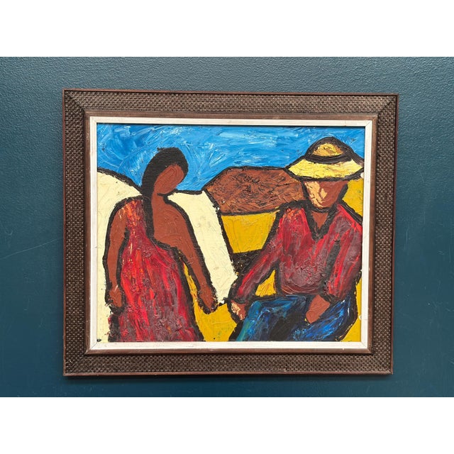 Rollo, The Exchange, 1960s, Oil on Canvas, Framed For Sale - Image 14 of 14