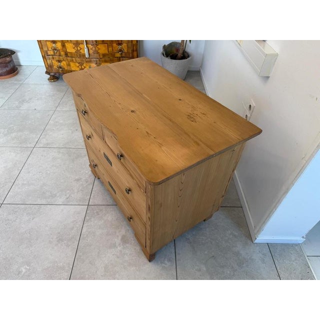 Art Nouveau Chest of Drawers in Wood, 1890s For Sale - Image 9 of 10