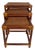 Late 20th Century McGuire Manner Rattan Nesting Tables For Sale