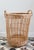 Large Vintage Wicker Bakery Basket, 1950s For Sale - Image 4 of 8