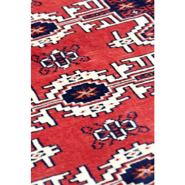 Traditional Pasargad Home Vintage Balouch Area Rug, 3' 4'' X 5' 4'' For Sale - Image 3 of 3
