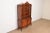 Romweber Romweber French Provincial Louis XV Carved Rosewood Inlaid Marquetry Breakfront Bookcase Cabinet, Circa 1920s For Sale - Image 4 of 17