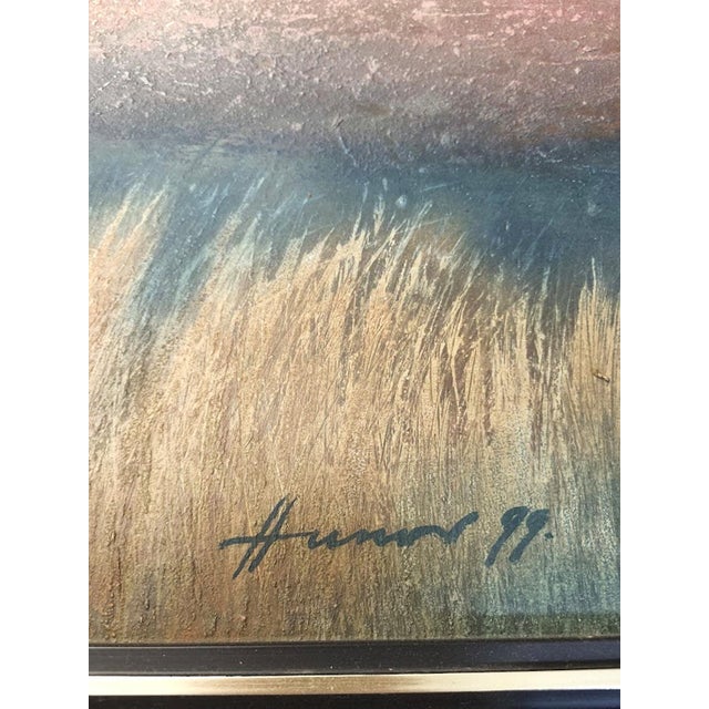 Contemporary Gyurkovics Hunor, Utak, 1999, Oil Painting, Framed For Sale - Image 3 of 5