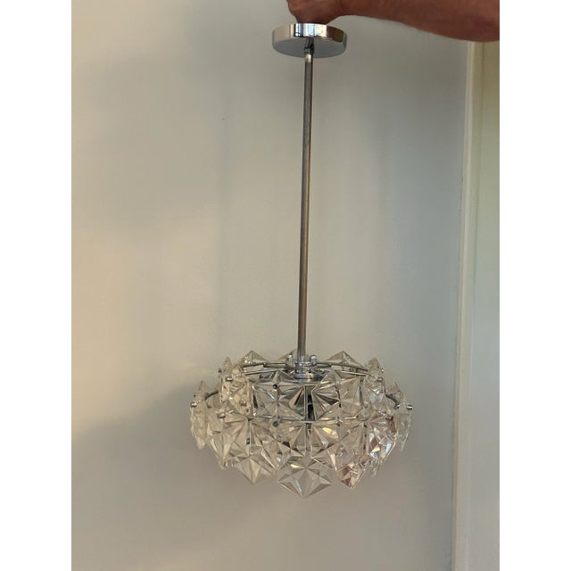 Crystal Pendants or Chandeliers, McM, Modernist 1970 For Sale - Image 4 of 12