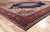 Navy Blue Late 19th Century Turkish Serapi Rug, 12'00 X 14'08 For Sale - Image 8 of 10