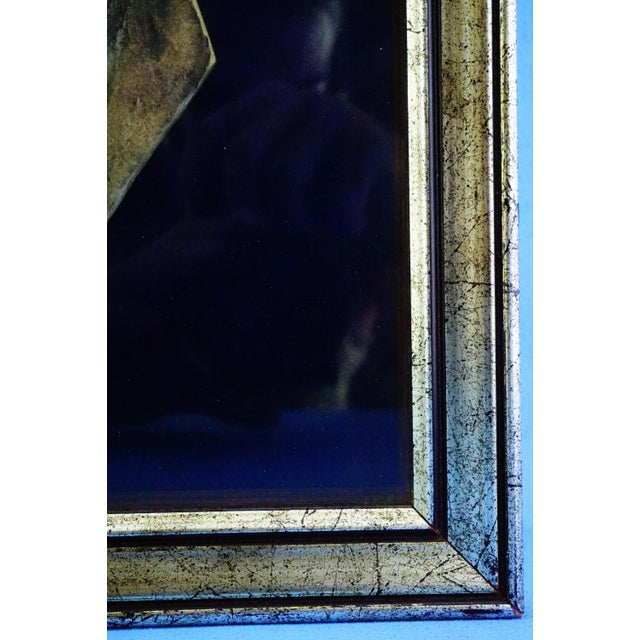 20th Century Gilded Bronze Plaque Sculpture with Bas-Relief Face of Benito Mussolini from Dux For Sale - Image 18 of 18