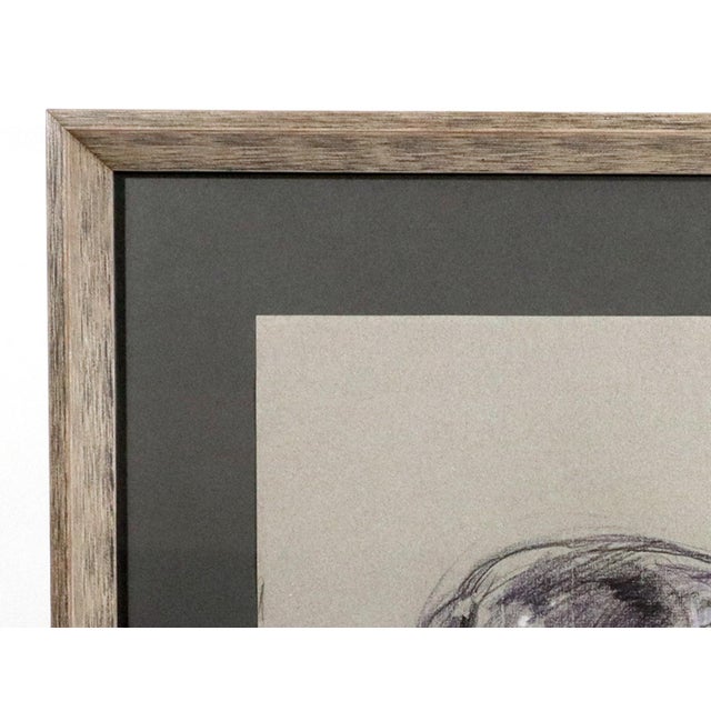 Late 20th Century Horse Pastel by Leslie Charlotte Benenson, Stallion Dans Don Juan, Dated July 21, 1996 For Sale - Image 5 of 6