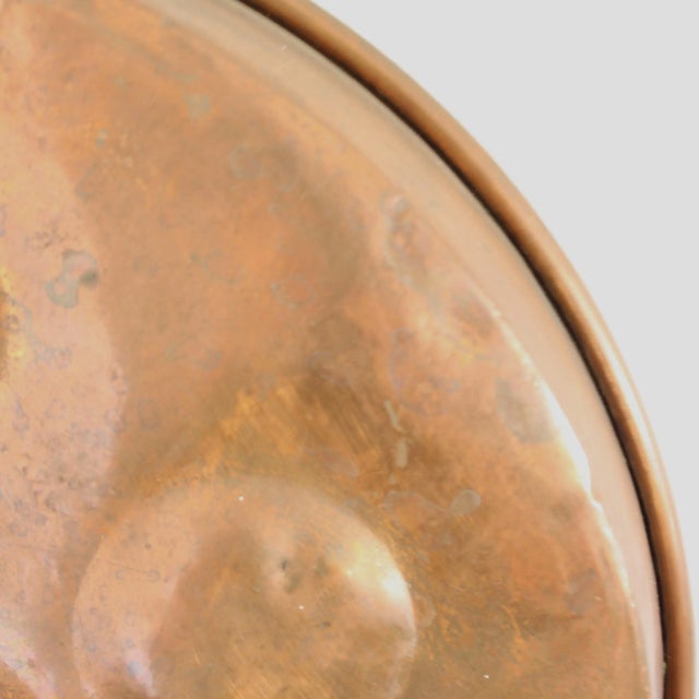 Early 20th Century Ext. Large Antique French Copper Egg Poacher 16" For Sale - Image 5 of 5