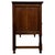 Wood Antique English Edwardian Carved Oak Desk, 1910 For Sale - Image 7 of 12