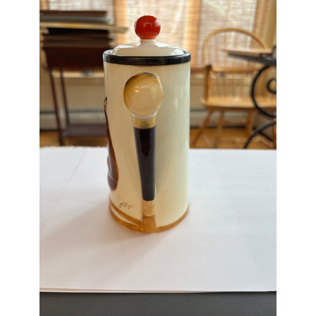 1920s Royal Doulton “Reynard the Fox’ Coffee Pot, English Sporting Ware For Sale In New York - Image 6 of 6