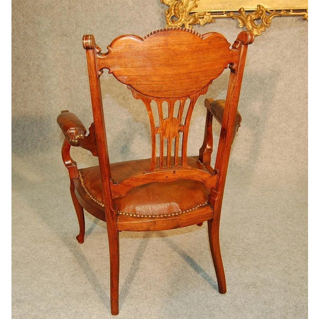 English 19th-Century Armchair For Sale - Image 6 of 11