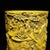 Plastic Vintage Chinese Faux Ivory "Scholars Gathering" Carved Brush Pot - 1750g For Sale - Image 7 of 9