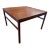Mid Century Danish Inspired Walnut Coffee Table by Arbatove For Sale