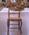 Set of Six French Ladder Back Oak Dining Chairs With Rush Seat From Normandy For Sale In Dallas - Image 6 of 14