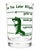 Glass Vintage "See You Later Alligator" Novelty Shot Glass Barware For Sale - Image 7 of 8