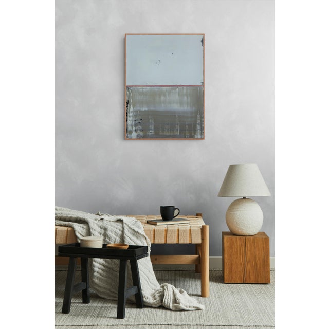 Abstract Contemporary Abstract Oil on Canvas/Wood "#1801" by Arvid Boecker For Sale - Image 3 of 8