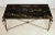 Neoclassical Bespoke Bronze and Iron Coffee Table Inspired by Gilbert Poillerat For Sale - Image 3 of 6