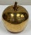 Mid 20th Century Vintage Brass Apple Lidded Jar For Sale - Image 5 of 6
