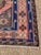 Boho Chic 1940s Vintage Embroidery Persian Soumak Rug With Geometric Pattern For Sale - Image 3 of 9