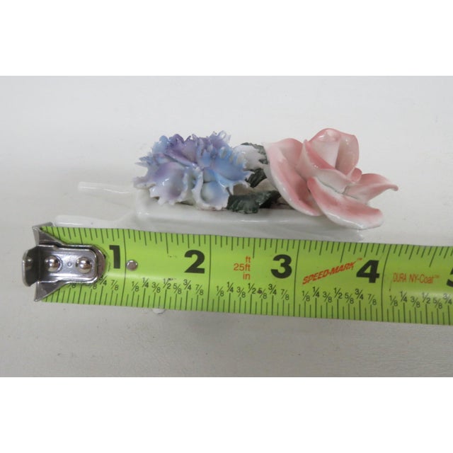Cotswold Florals English Bone China Wheelbarrow of Flowers Figurine 5159b For Sale - Image 14 of 18