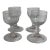 18th/19th Century Georgian Blown Glass Cordials- Set of 4 For Sale