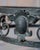 French 20th-Century French Wrought Iron Chandelier with Foliate Crown For Sale - Image 3 of 10