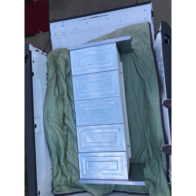 Mid-Century Modern Ello Mirrored Five Door Sideboard by O. B. Solie For Sale - Image 3 of 12