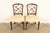 English Kindel Furniture Style Federal Carved Mahogany Side Chairs or Dining Chairs, Pair For Sale - Image 3 of 14